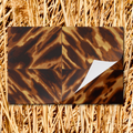 Vintage Voyagers France Tortoiseshell Paper Pad Placemats