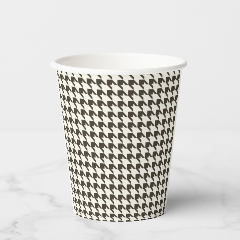 Vintage Voyagers France Umber Paper Party Cups
