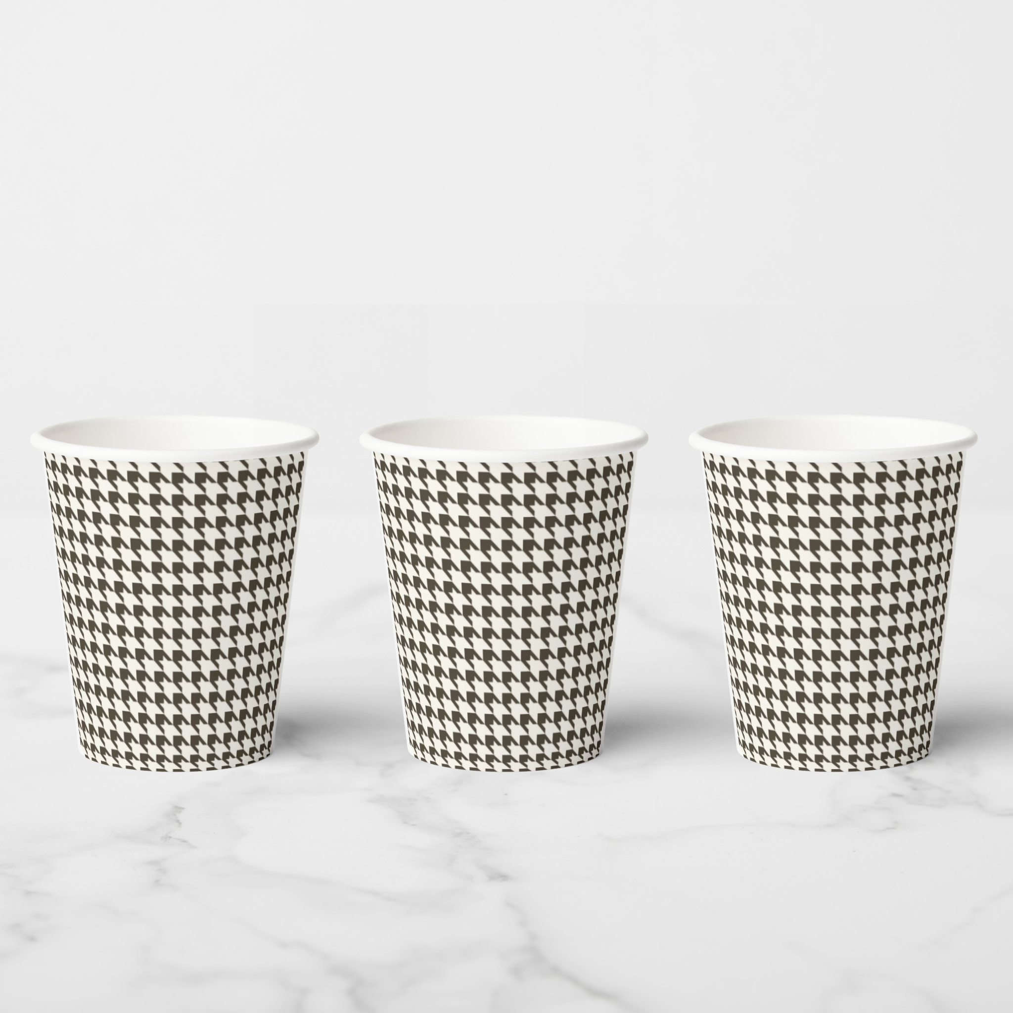 Vintage Voyagers France Umber Paper Party Cups