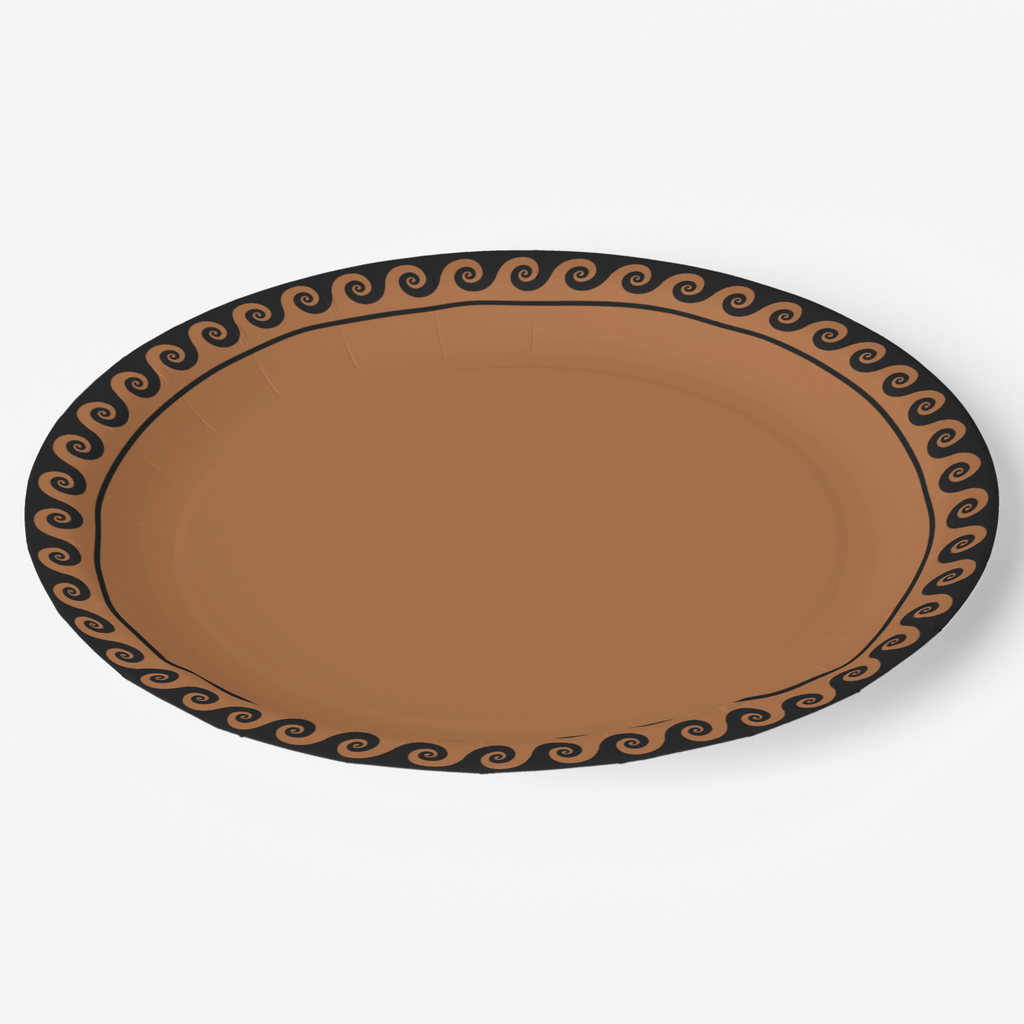 Vintage Voyagers France Paper Party Plate
