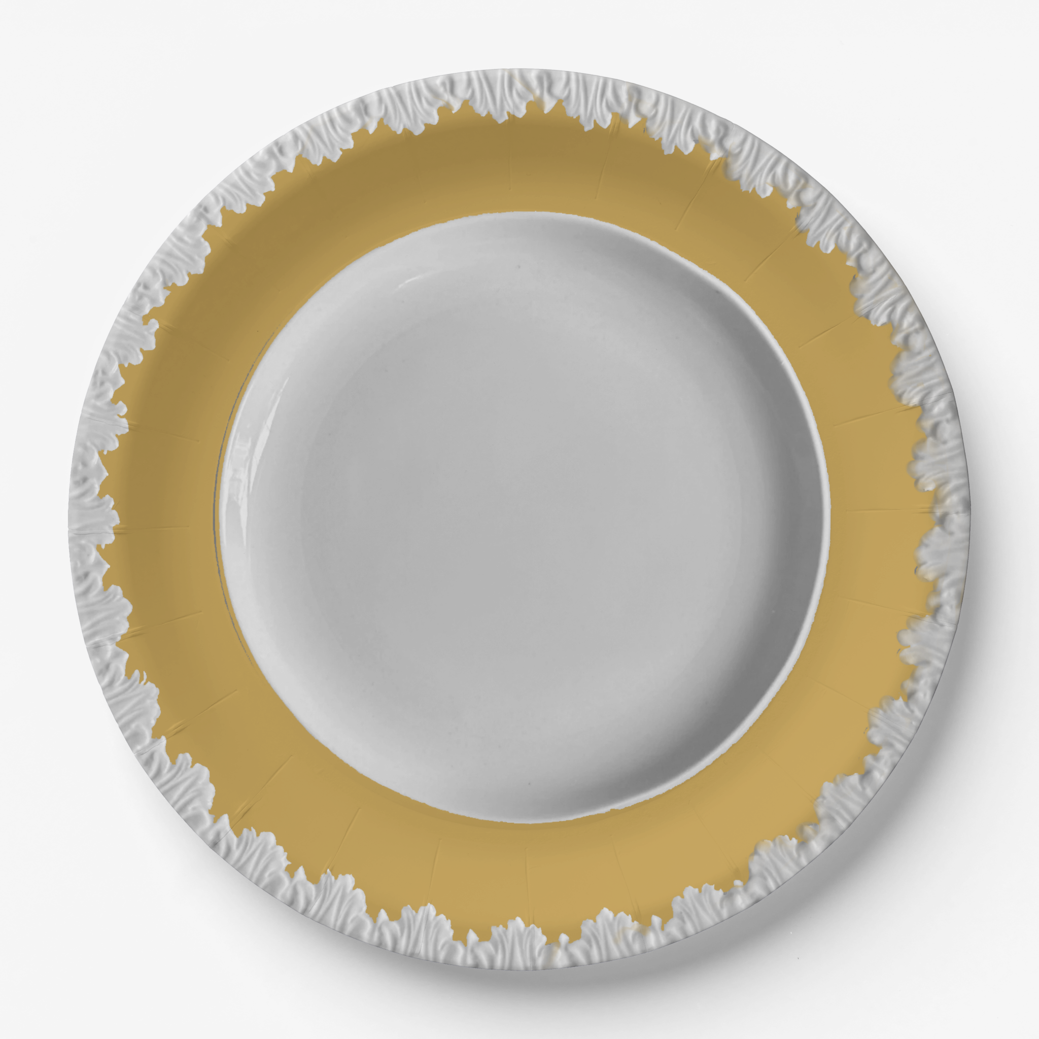 Vintage Voyagers France  Acanthus Paper Plates 