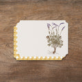La Table Provinciale Lavender place card at a table setting