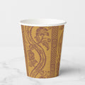 La Table Provinciale Golden Batik paper party cup, back