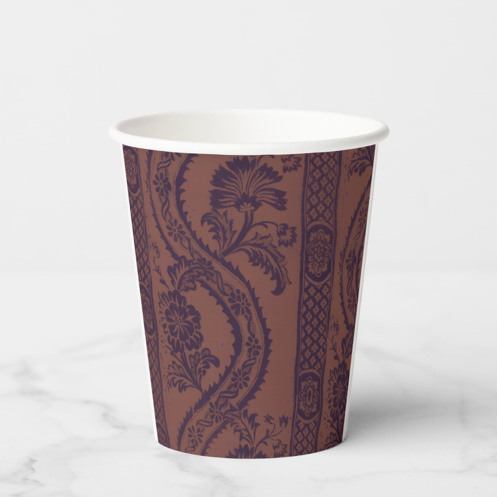 La Table Provinciale Grape Batik paper party cup, back