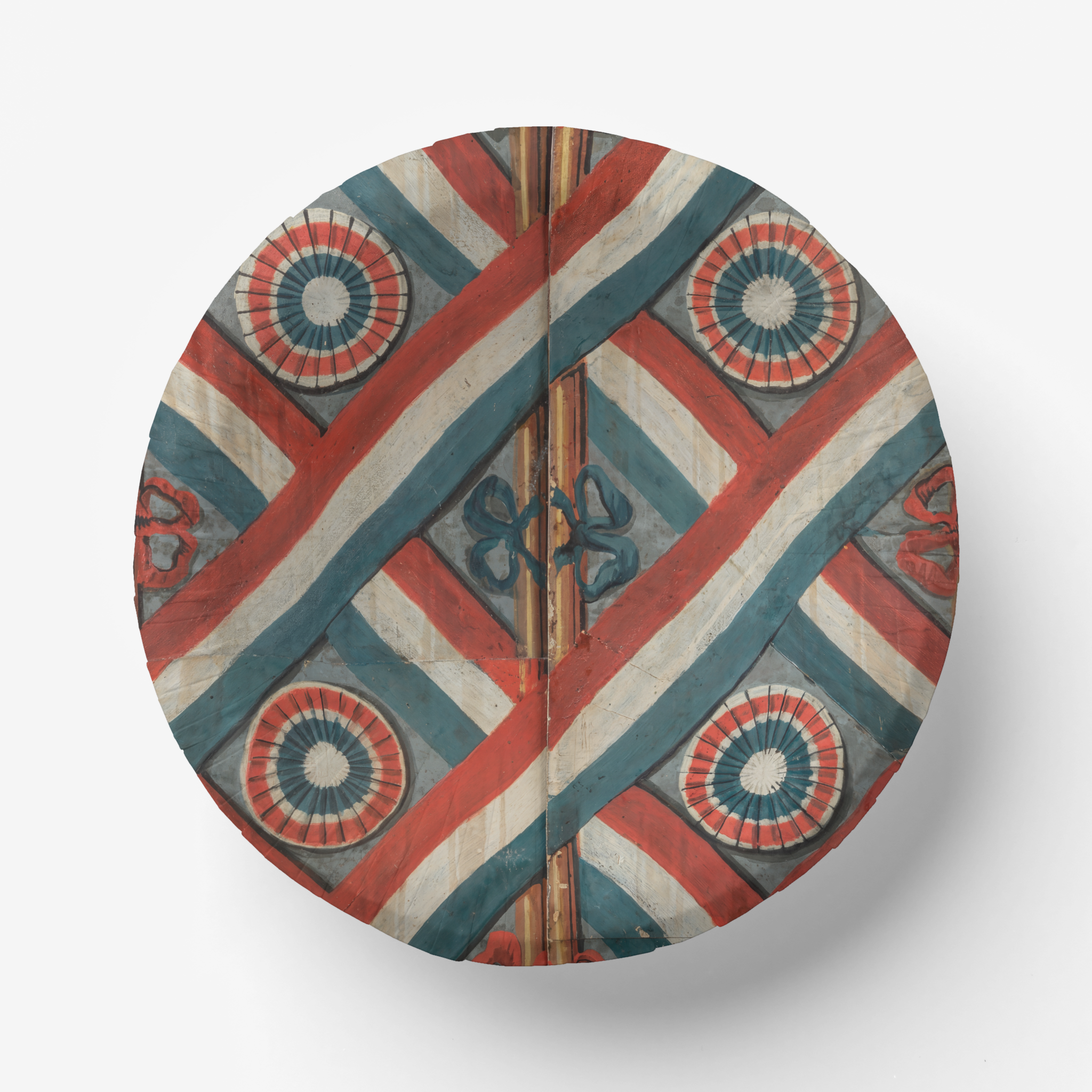 Tricolour Paper Party Plate